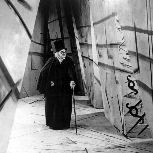 Werner Krauss as Dr. Caligari in Robert Wiene's THE CABINET OF DR. CALIGARI (1920). Courtesy Film Forum via Photofest. Playing Oct 31-Nov 6